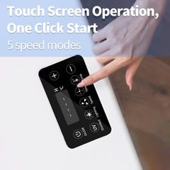 Pet Grooming Dryer Box – Ultra Quiet 62L Pet Hair Dryer, Fully Automatic with Smart Temperature Control, 360° Efficient Airflow, Ideal Cat and Dog Drying Box for Small Pets, White